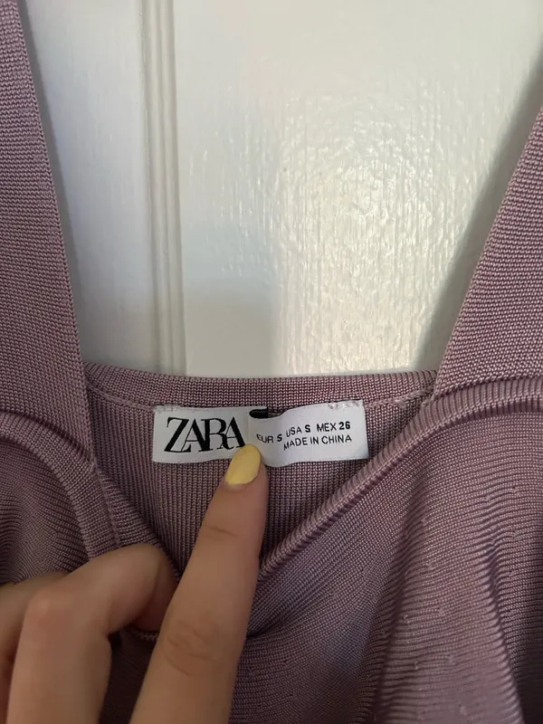 Zara Purple Tank Top - Image 2