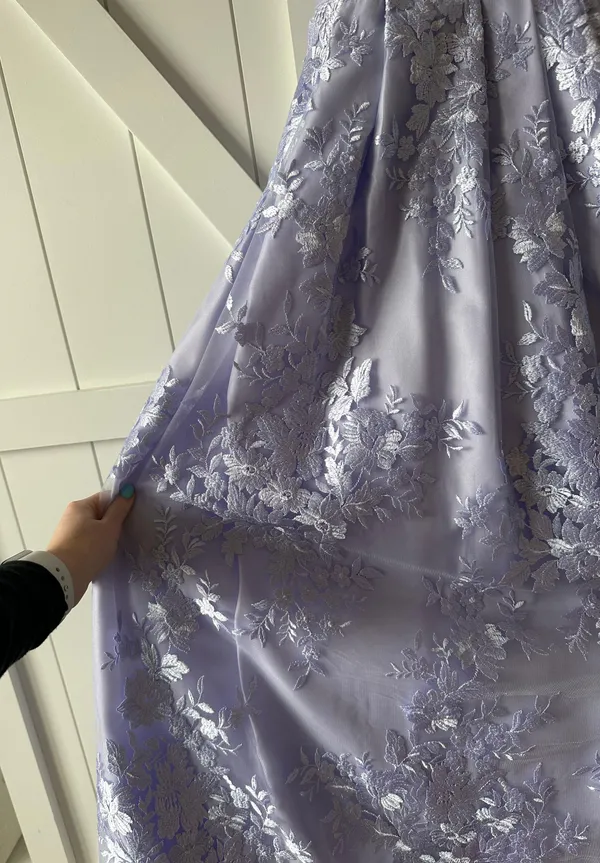 Purple Prom Dress Size 0 - Image 4