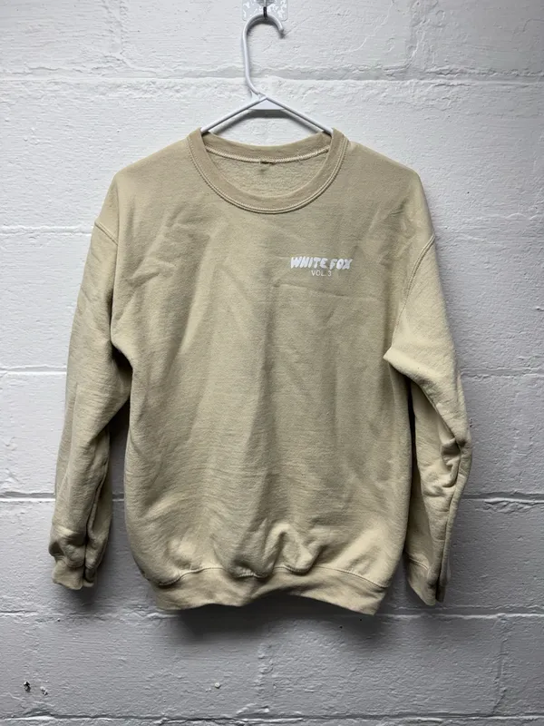 White Fox Tan Crewneck - Image 3