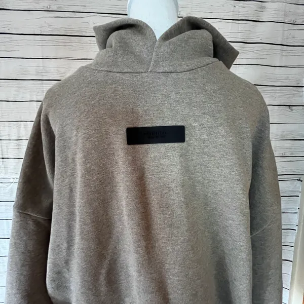 Fear of God Essentials Grey Hoodie (2024) NWOT - Image 13