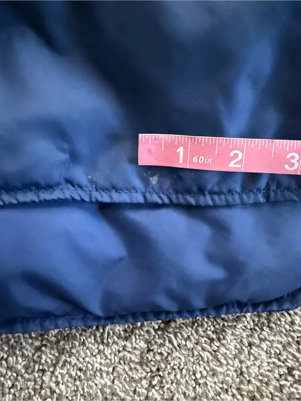 Vintage L.L. Bean Women’s M Blue Goose Down Puffer Vest Made in USA - Image 7