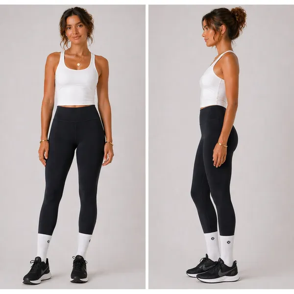 Lululemon Align High-Rise Pant 25 Women 6‎ True Navy LW5CT3S Nulu Yoga Legging - Image 2