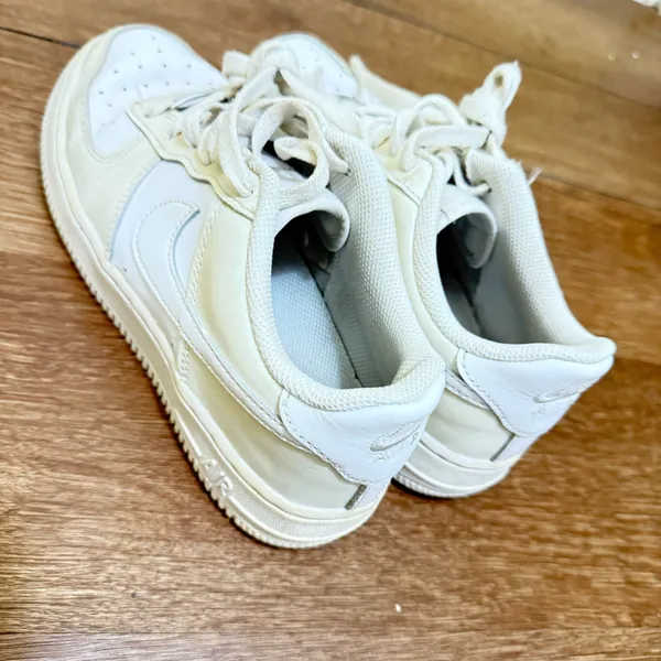 Nike Air Force 1 Low Triple White Women’s Sneakers Size 5.5 - Image 3