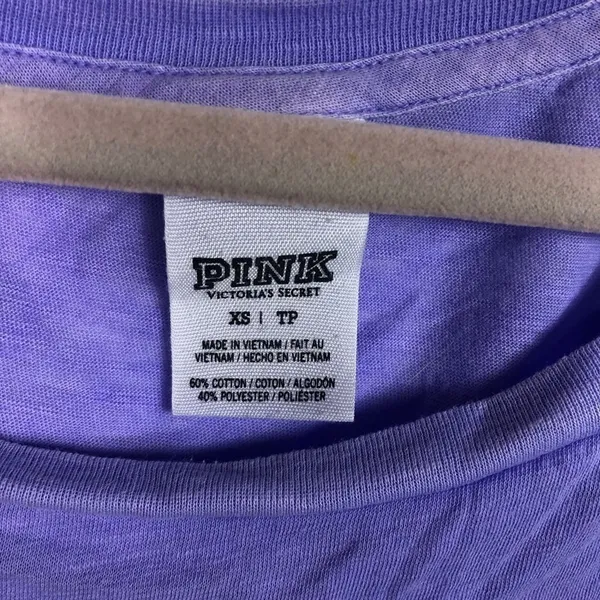 Pink Victoria’s Secret purple‎ long sleeve top - Image 5
