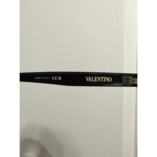 NWOT Valentino VLS 177 Black Oversized Square Sunglasses‎ Unisex Luxury - Image 6