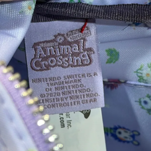 Controller Gear Animal Crossing Backpack Small‎ Purple Able Sisters Switch Bag - Image 8