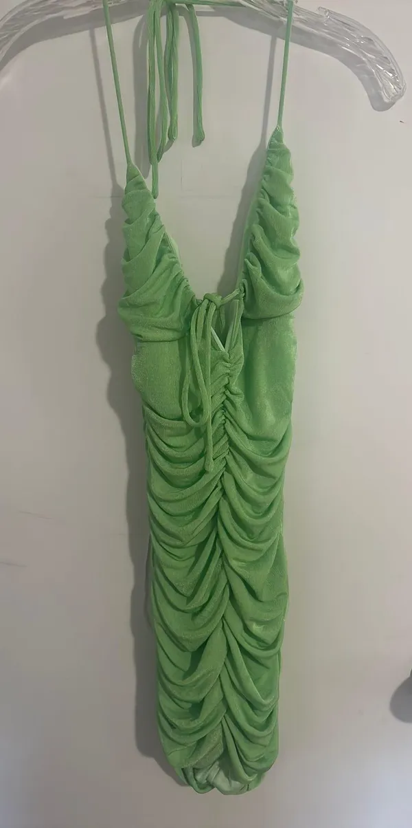 ThatsSoFetch Ruched Mini Dress - Image 6