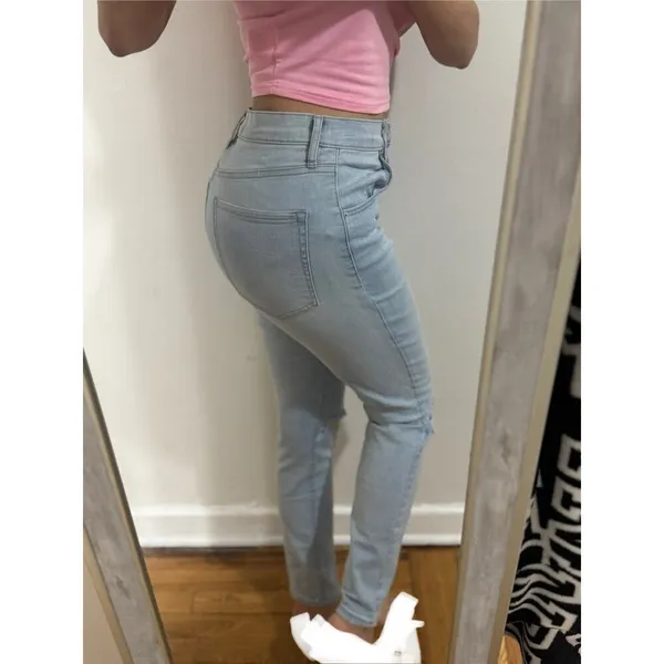 Garage size 9 ultra high rise light blue jeans women’s jean pants - Image 5