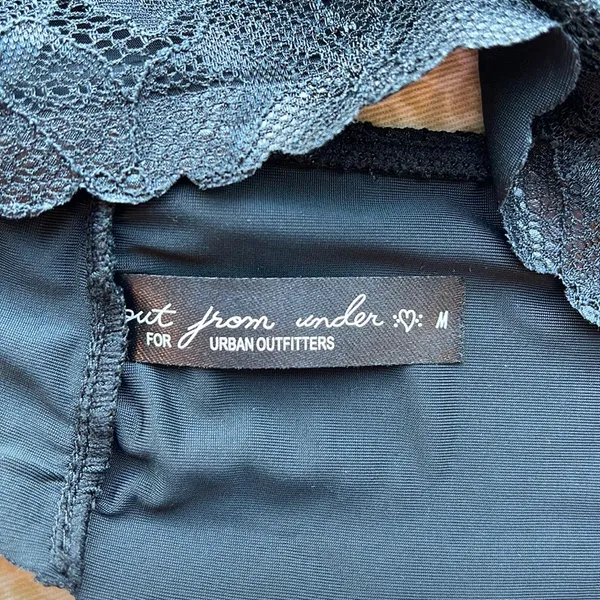 Urban Outfitters Out from UnderBlack Lace Bralette - Image 2