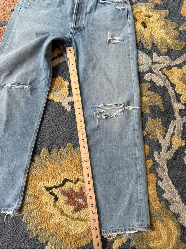 Agolde 90s Jean Midrise Loose Fit Coastal Preppy - Image 4