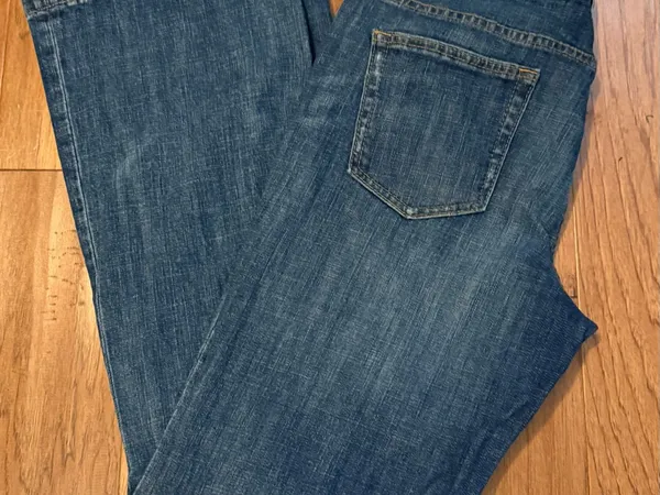 GAP Women's Wide Leg Jeans - Denim Blue - Image 4