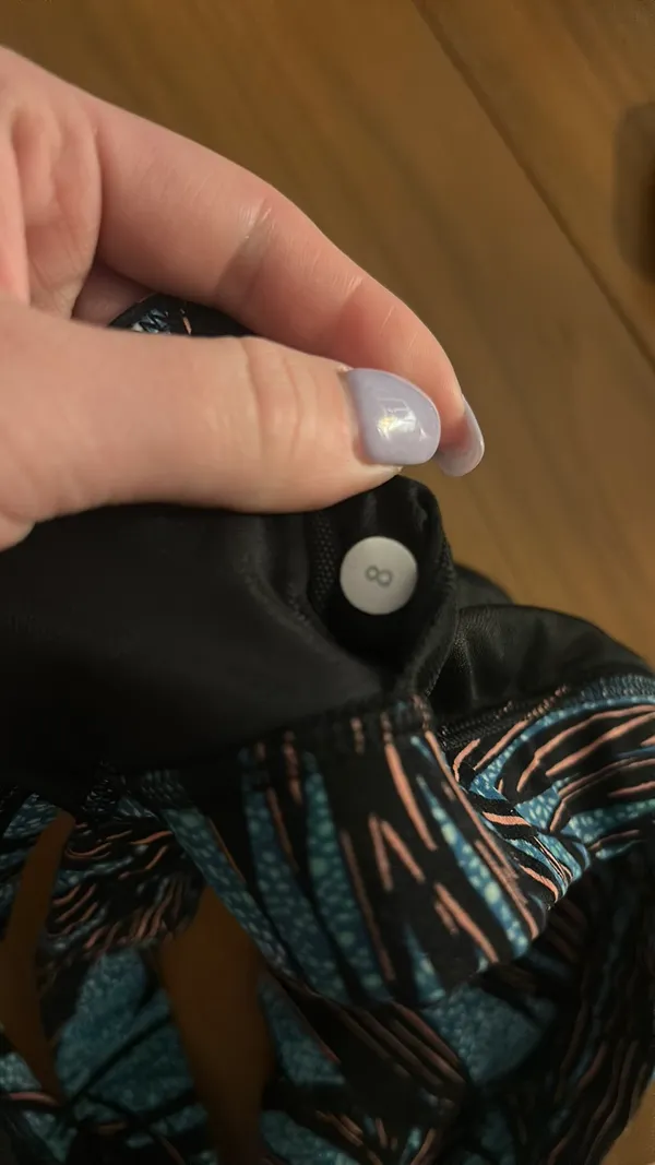 Lululemon Multicolor Teal/Pink Sports Bra - Image 7