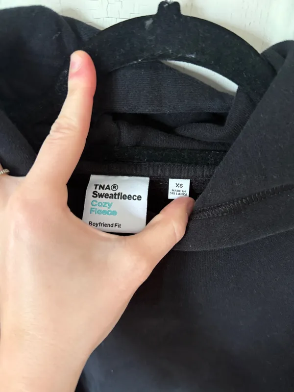Aritzia TNA Cozy Fleece Boyfriend Hoodie - Image 2