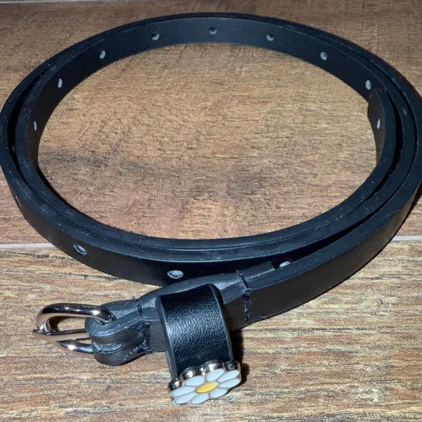 Sunflower Thin Belt Black - Image 3