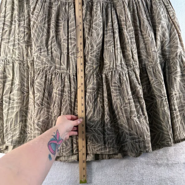White Stag Y2K‎ Vtg M Large Skirt Midi Boho Peasant Whimsy Fairy Tiered Cottagecore Peasant - Image 11