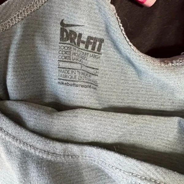 Nike Dri-fit small grey‎ tank top - Image 4