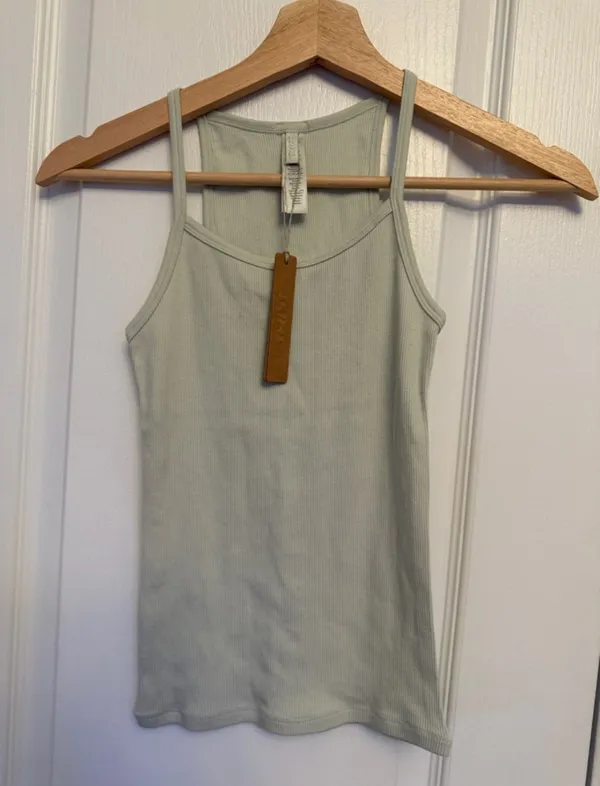 SKIMS Cotton Rib Long Tank Top S - Image 3