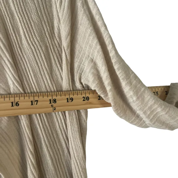 Alexandra + Oak Women's Size XL Cream Soft Open Front Cardigan Sweater‎ - Image 7