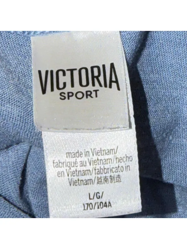 Victoria Sport Women's Blue Tank Top Size Large - Image 8