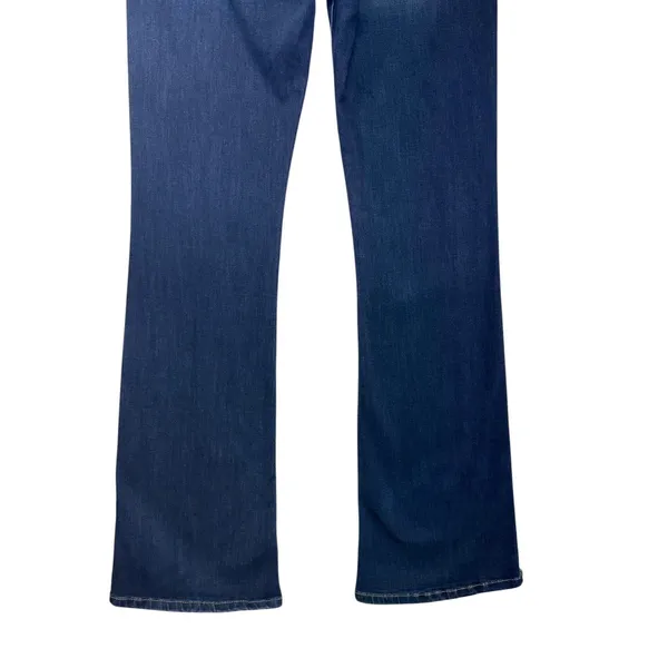 KanCan‎ High Rise Flare Jeans Dark Wash Side Slit Size 9/28 KC90001D - Image 11