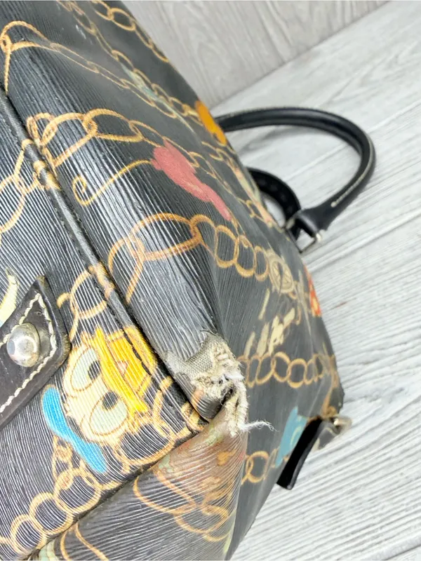 Vintage retired Disney Parks Dooney & Bourke Charms Tote Bag purse - Image 10
