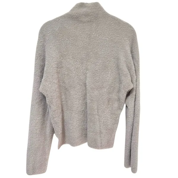Abercrombie & Fitch Faux Fur Mock Neck Sweater Small - Image 4