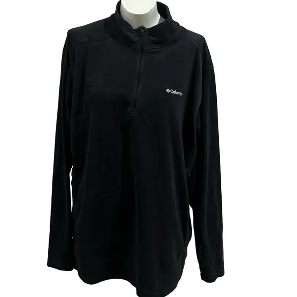 Columbia black full 1/4 zip jacket - Image 2