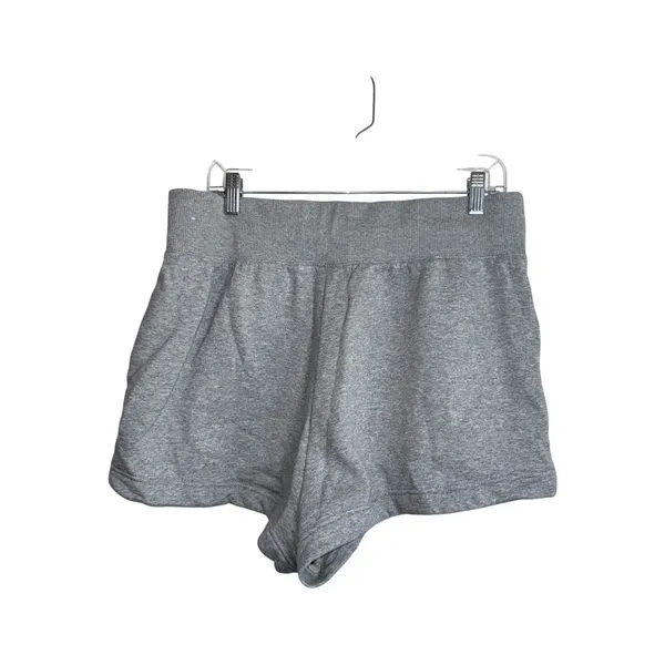 Nike Phoenix Fleece High Waisted 2” Loose Fit Shorts Light Gray - Image 6