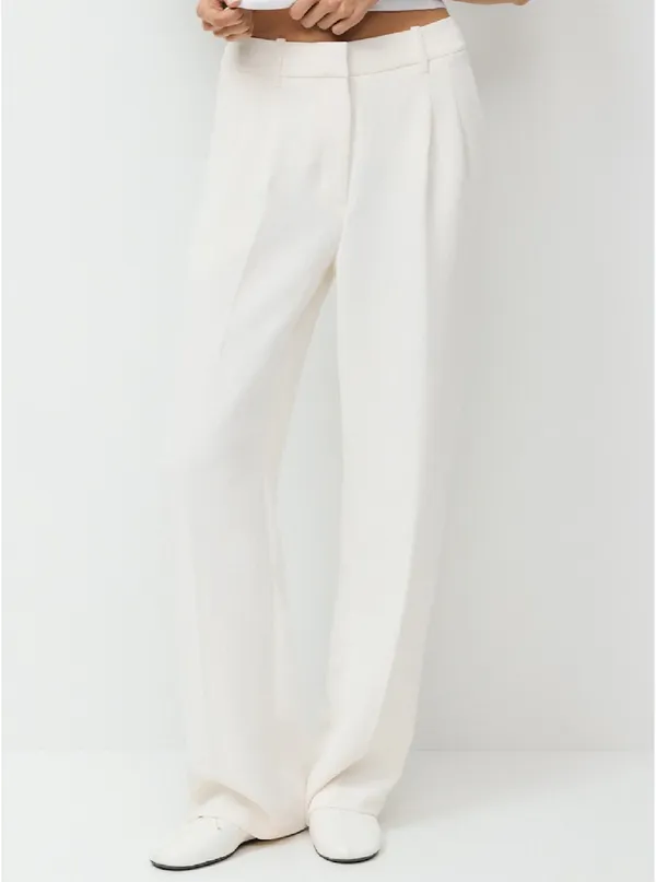 White Aritzia The Effortless Pant - Image 2