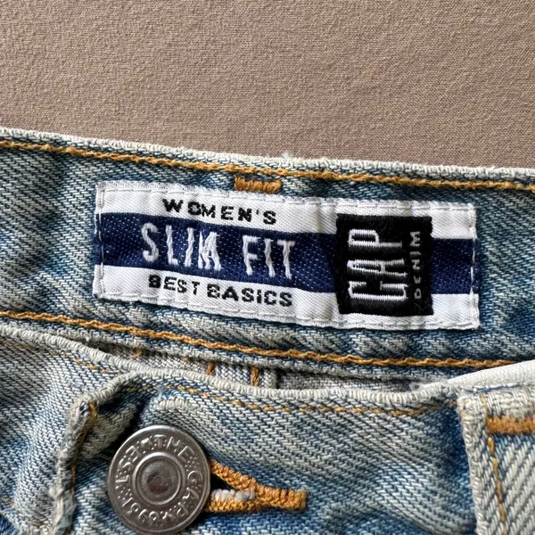 Vintage 90s Gap Slim Fit Jeans - Image 6
