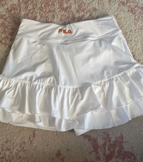 FILA White Tennis Skirt - Image 2