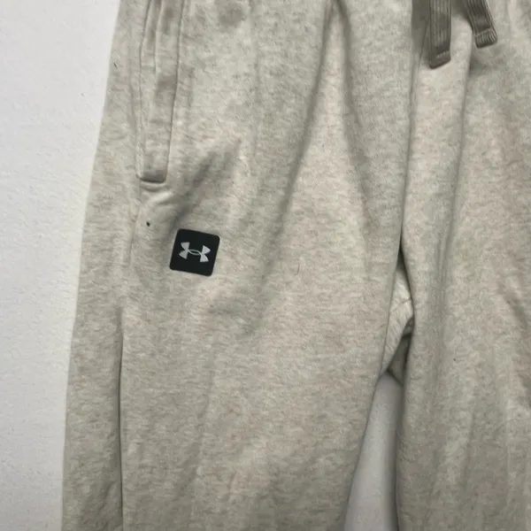 Under Armour Sweatpants Unisex MediumGray Athletic Joggers Stretch Gym Cold Gear - Image 2