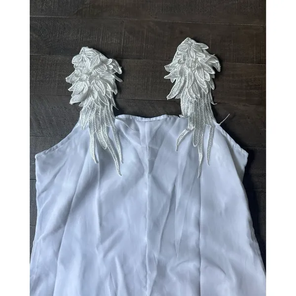 Modern Hero‎ Women's White Hot Angel Costume Dress Only Size Medium - Image 10