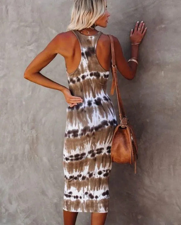 VICI Dolls Tie Dye Maxi Dress - Image 3