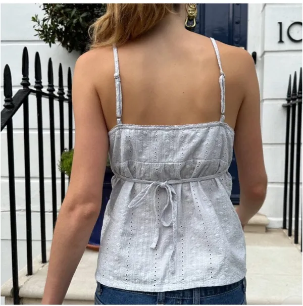 Brandy Melville Light Blue Tank Top - Image 2