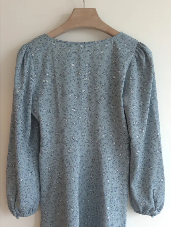 Levi’s Delray Long Sleeve Mini Dress Medium - Image 9
