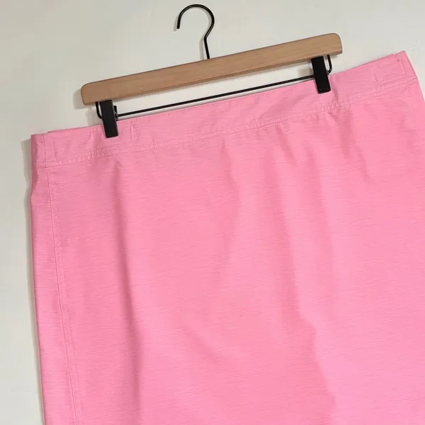 RIPSKIRT Hawaii Rip Skirt Length 2 Wrap Skirt Solid Light Pink Vacation 2XL 2X - Image 3