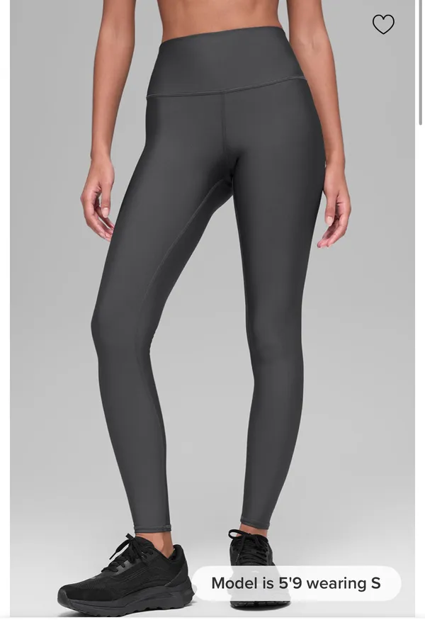 ALO grey anthracite high waisted leggings - Image 6