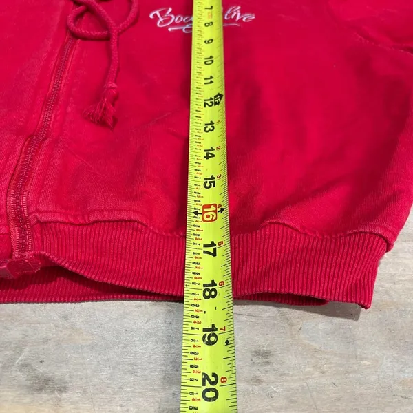 Unbranded Women's Red Hoodie - Image 6