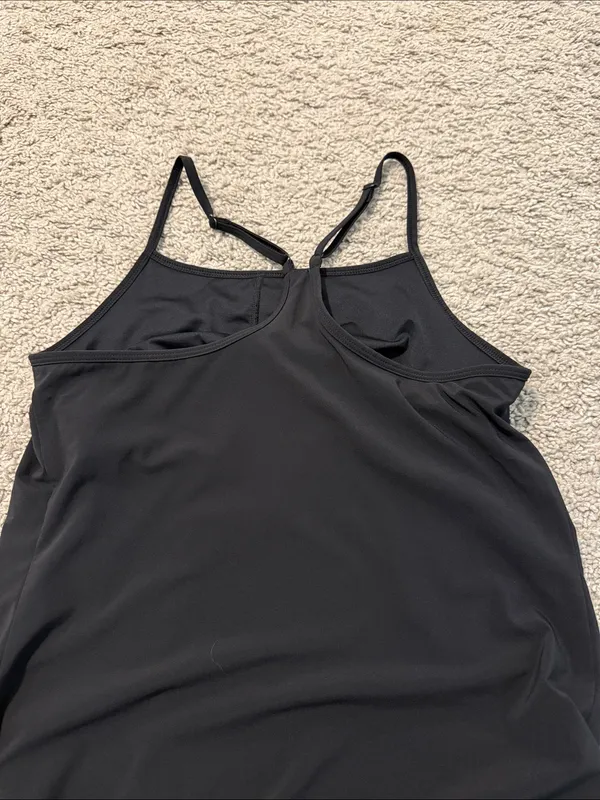 all in motion Black Spaghetti Strap Active Dress - Image 4