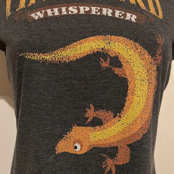The Lizard whisperer tee Gold Size M - Image 4