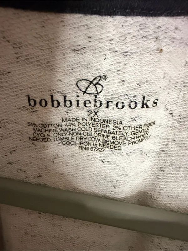 Bobbie Brooks Light Gray Heather Women's Pullover Sweatshirt Size 2X - Image 2