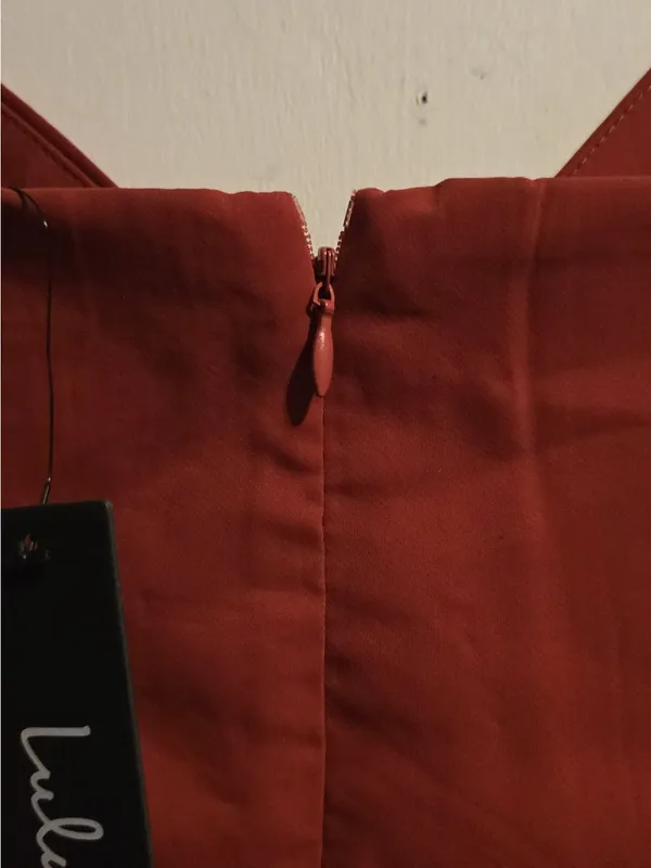 Lulu's Red Spaghetti-Strap Maxi Dress - Image 13