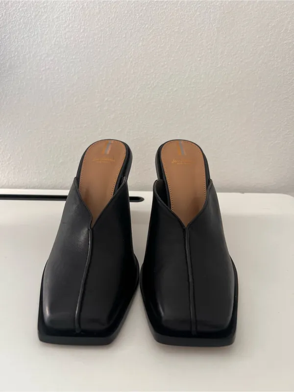 Sam Edelman Everly Sculptural Heeled Mules Size 9 - Image 2
