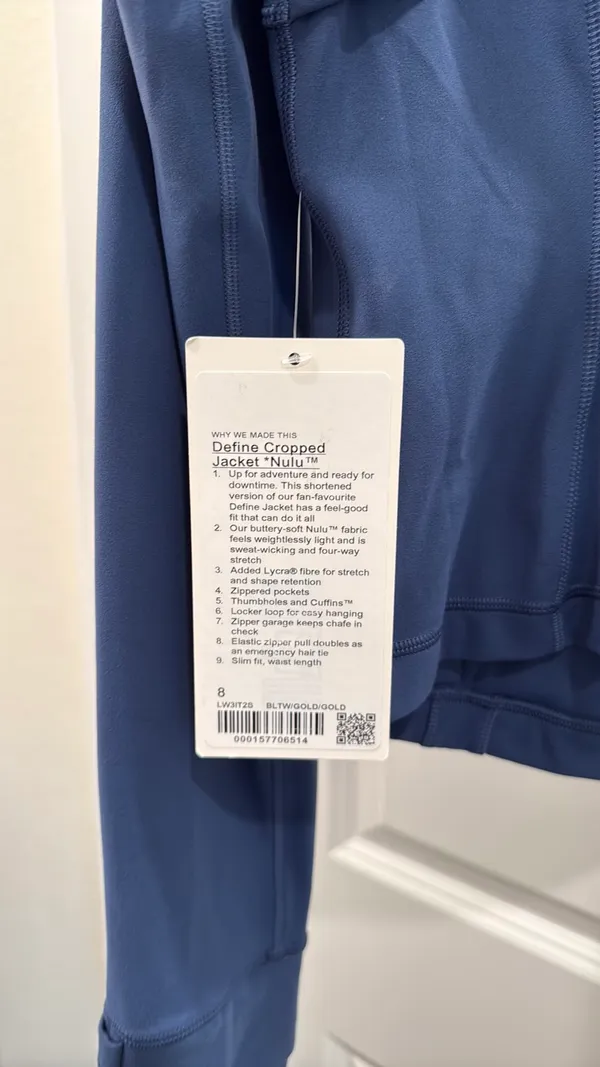 Lululemon Define Jacket Cropped Nulu - Image 4