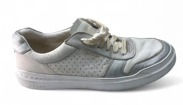 Cole Haan | 7.5 | Classic Sneakers Leather Grandpro Rally Court Tennis Metallic - Image 2