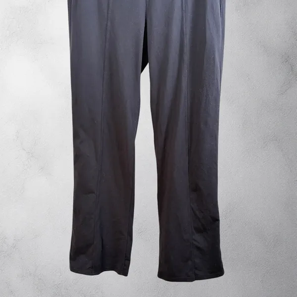 ATHLETA Pocket High-Rise Straight Leg Yoga Pants‎ Black, (XL) - Image 3