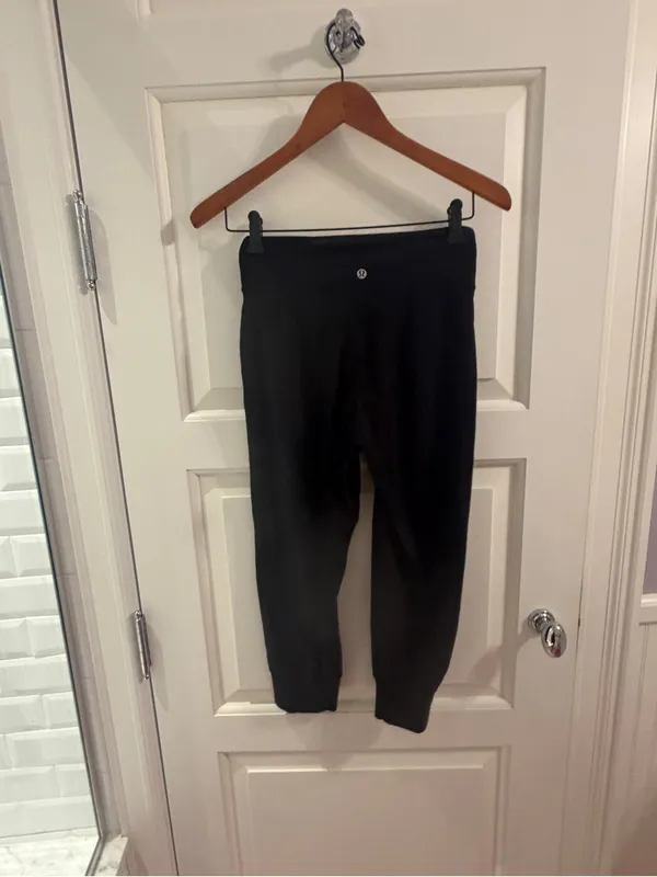 lululemon athletica Black Cropped Jogger Pants - Image 3