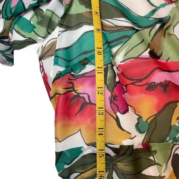 Nine West Tropical Floral Dress Size 14‎ NWT Wedding Guest Event Party Cruise - Image 8