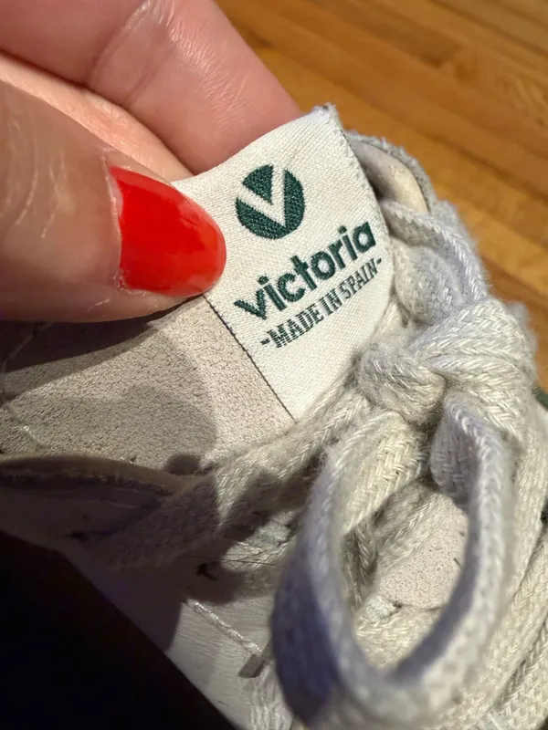 Victoria Berlin Spain Leather Sneakers Casual Low-Top 40 ecru classic preppy - Image 4